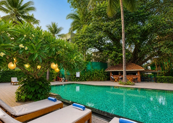 Poolside
